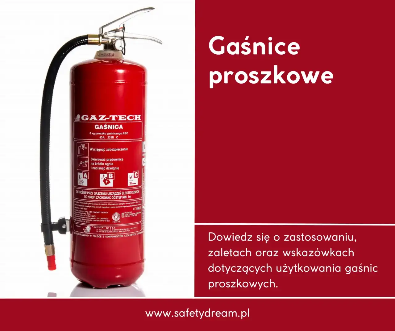 Jak działa gaśnica proszkowa i dlaczego warto ją mieć w domu