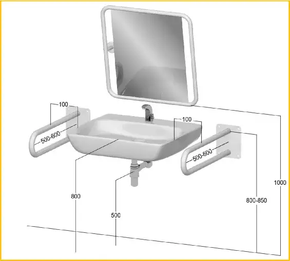 Na jakiej wysokości umywalka dla niepełnosprawnych? Oto kluczowe informacje