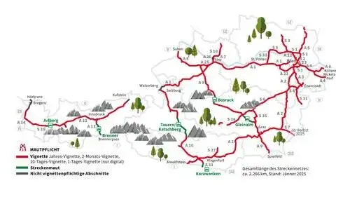 Gdzie kupić winietę na autostrady w Austrii i uniknąć problemów?