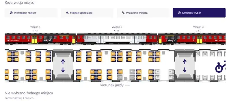 PKP Intercity: Jak zarezerwować miejsca obok siebie? Krok po kroku!