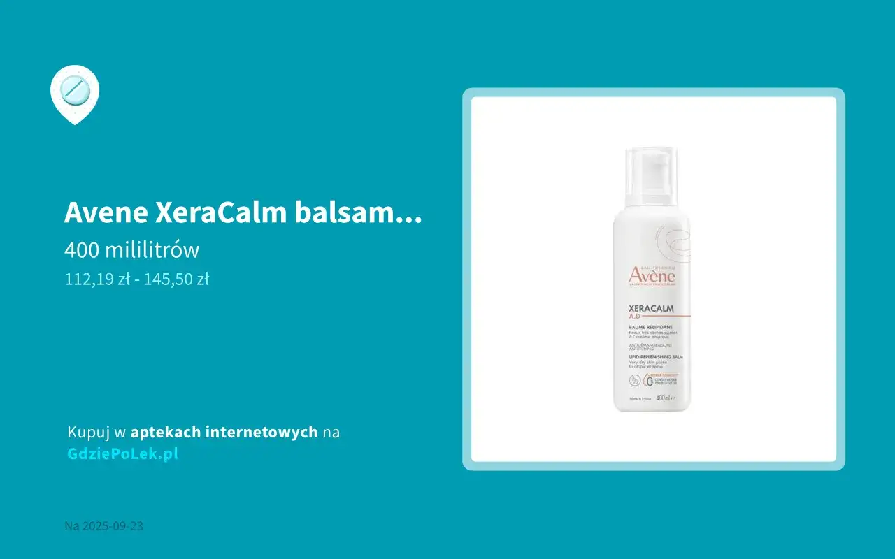 Avene Xeracalm balsam czy krem - który produkt lepszy dla Twojej skóry?