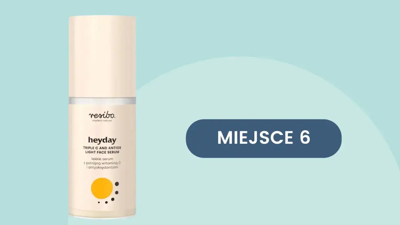 Lekkie serum z witaminą C Resibo Heyday. Czy serum z witaminą C wysusza skórę? To lekkie serum z potrójną witaminą C i antyoksydantami.