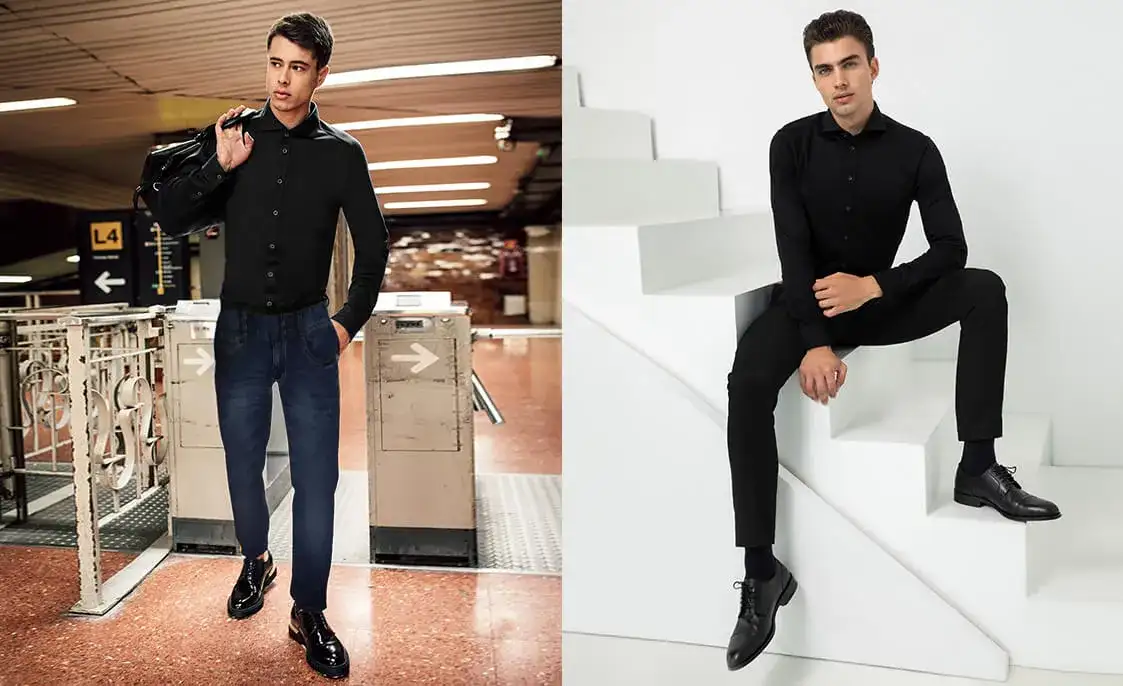 Jaka koszula do czarnych spodni - najlepsze stylizacje na każdą okazję