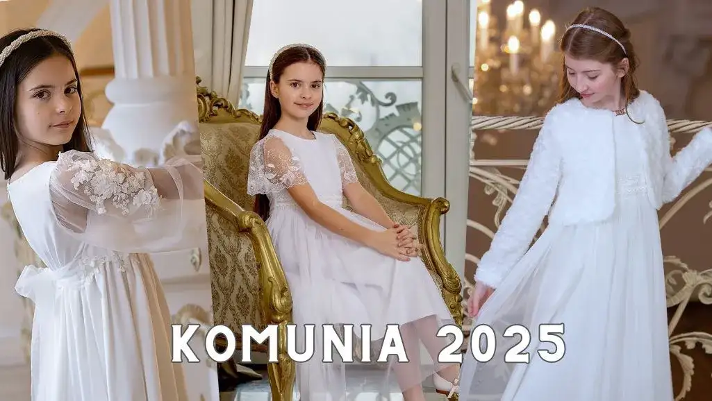 Sukienki komunijne dziewczynek - jak wybrać idealną kreację na uroczystość