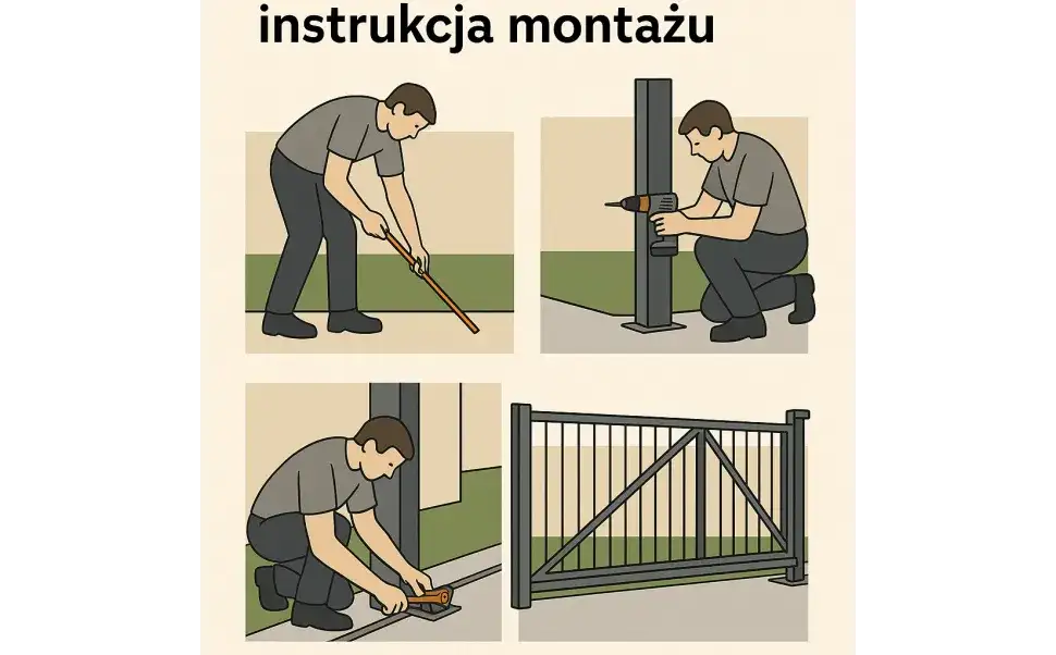 Jak zamontować bramę przesuwną - uniknij najczęstszych błędów