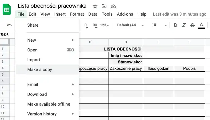 Jak zrobić listę obecności w Excel: Prosty sposób na ewidencję