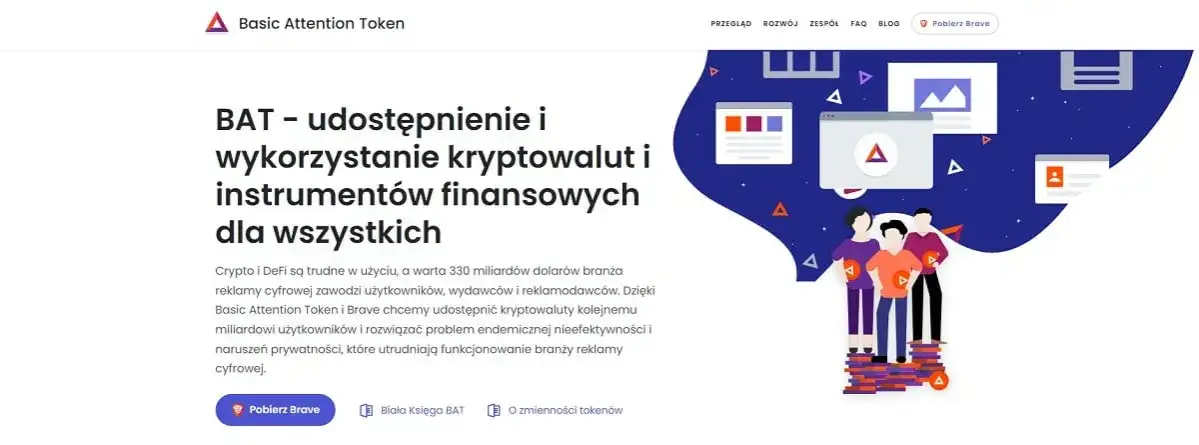 Kurs kryptowaluty BAT: Najnowsze informacje o kursie kryptowaluty BAT