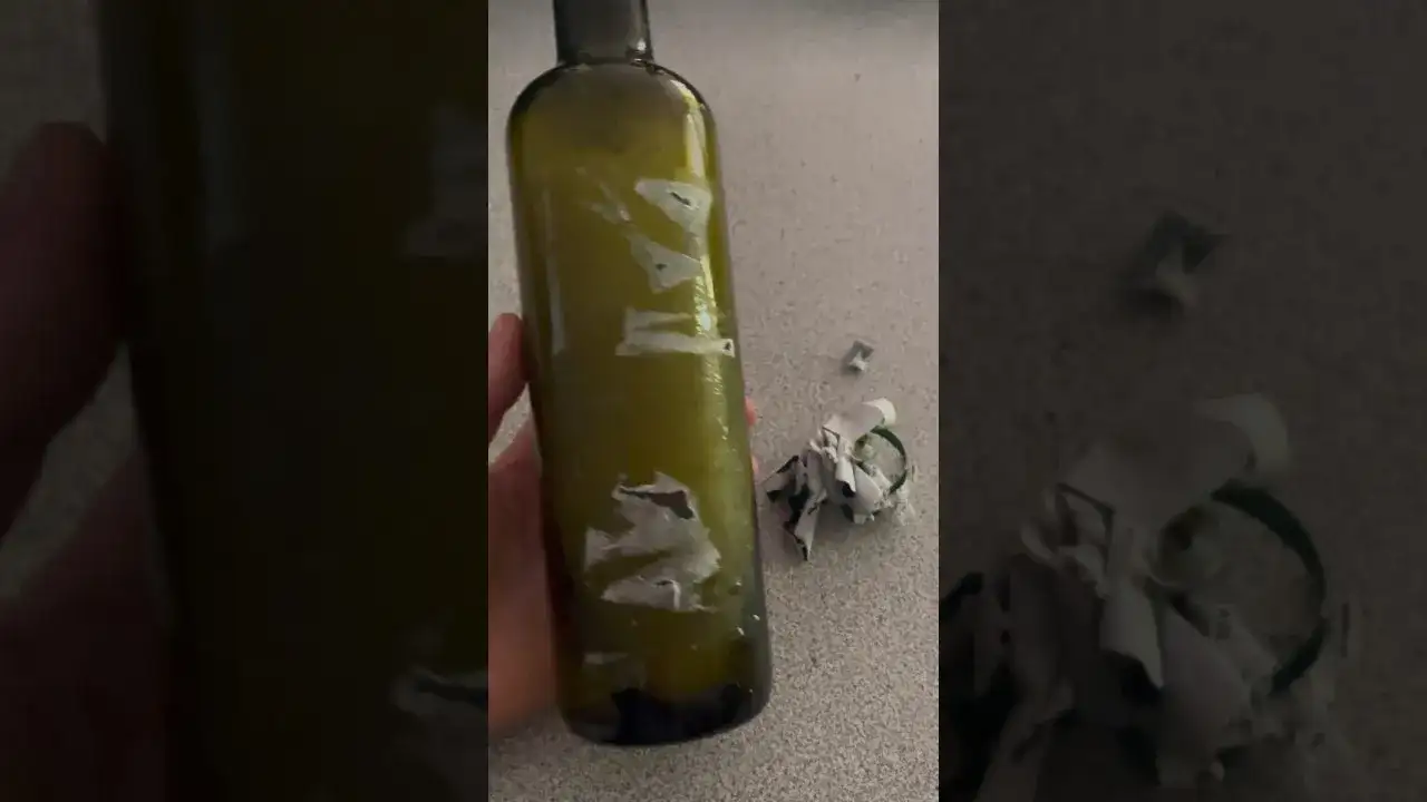 Jak pozbyć się kleju z butelki - skuteczne metody i porady