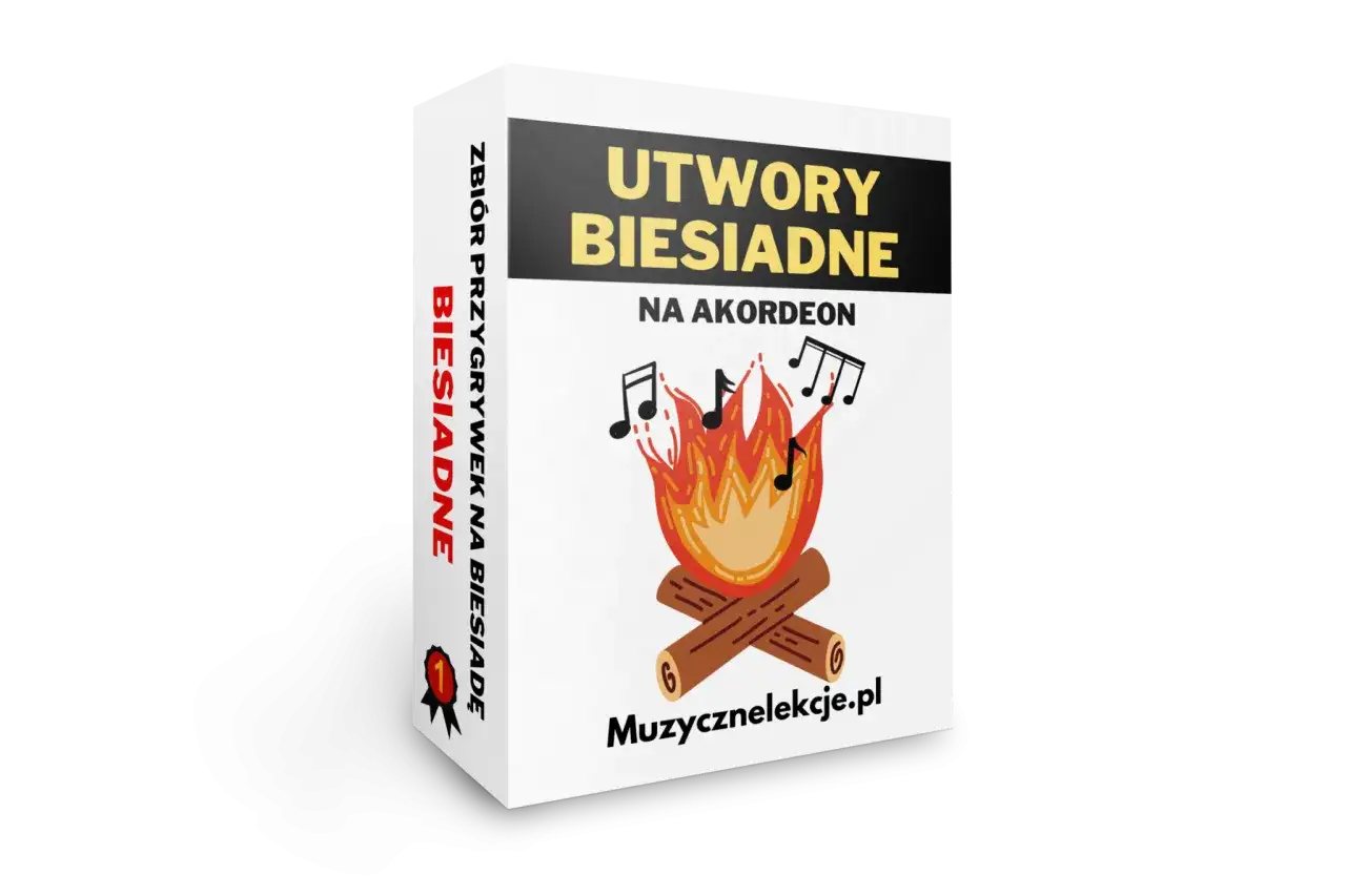 Zbiór utworów biesiadnych na akordeon. Idealny do śpiewania przy ognisku lub na weselu. Piosenki biesiadne weselne tekst.