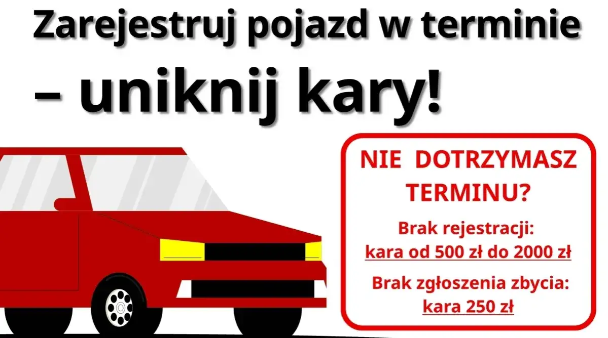 Jaki jest czas na zgłoszenie sprzedaży samochodu? Uniknij kary!