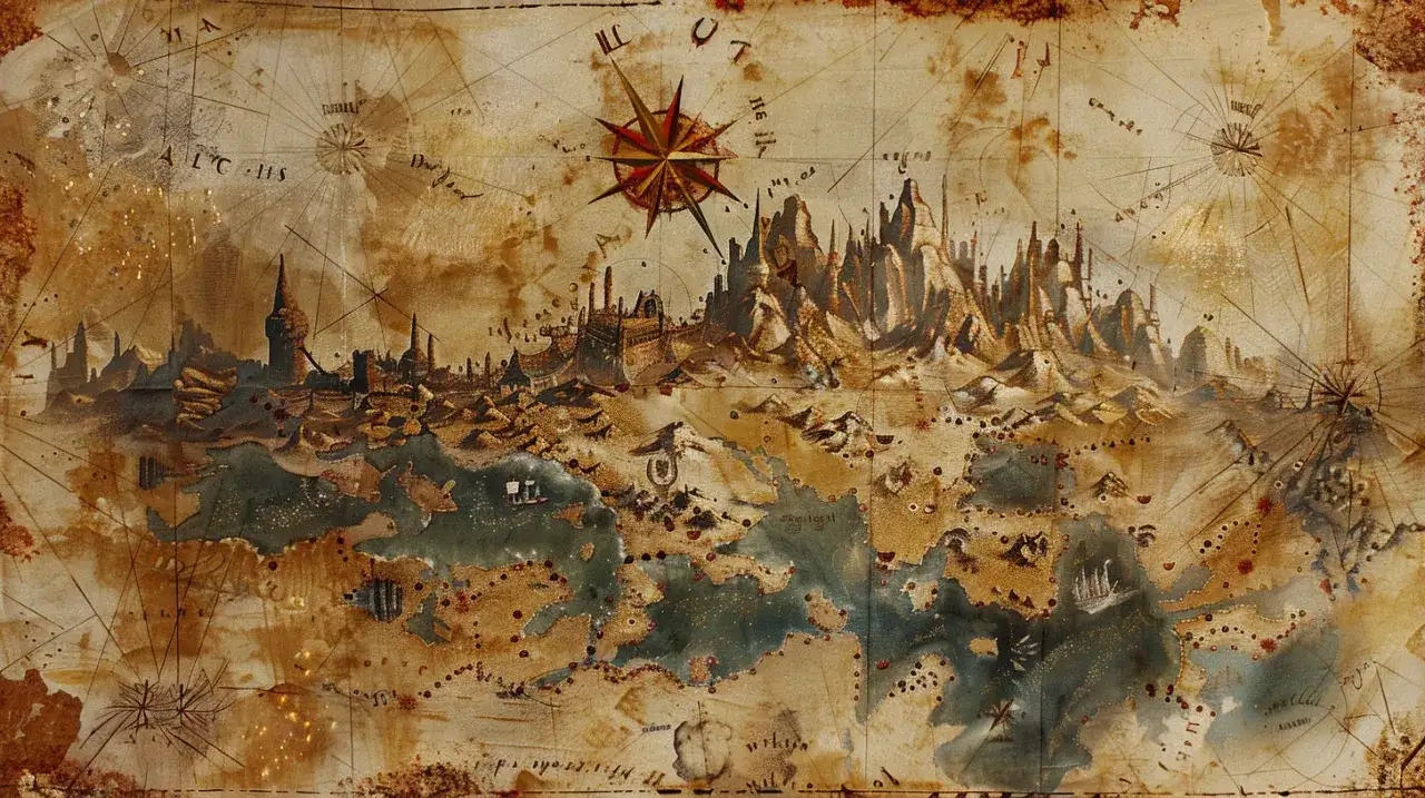 Mapa świata Wiedźmina: gdzie znajdziesz ukryte skarby i tajemnice?