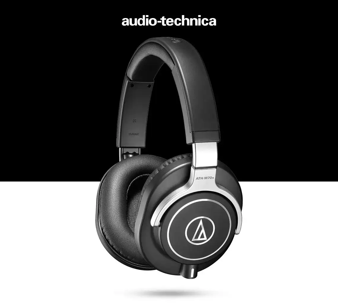  Audio Technica M70x - Recenzja najlepszych słuchawek studyjnych z zamkniętą konstrukcją