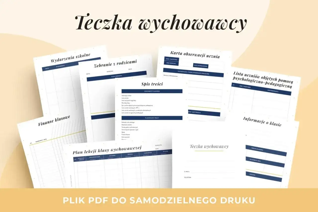 Co powinna zawierać teczka wychowawcy? Kluczowe dokumenty i porady