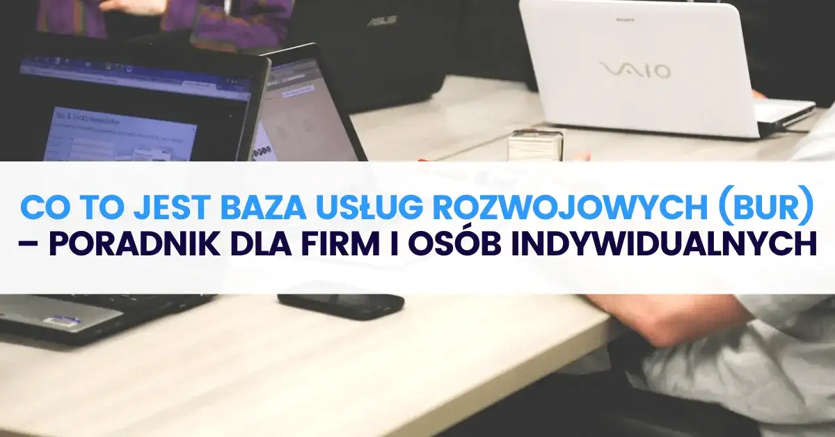 Jak wpisać firmę do BUR? Zdobądź dofinansowanie na usługi!