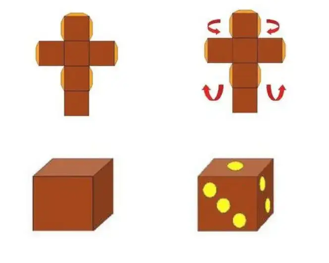 Jak zrobić kostkę do gry? DIY krok po kroku papier, 3D