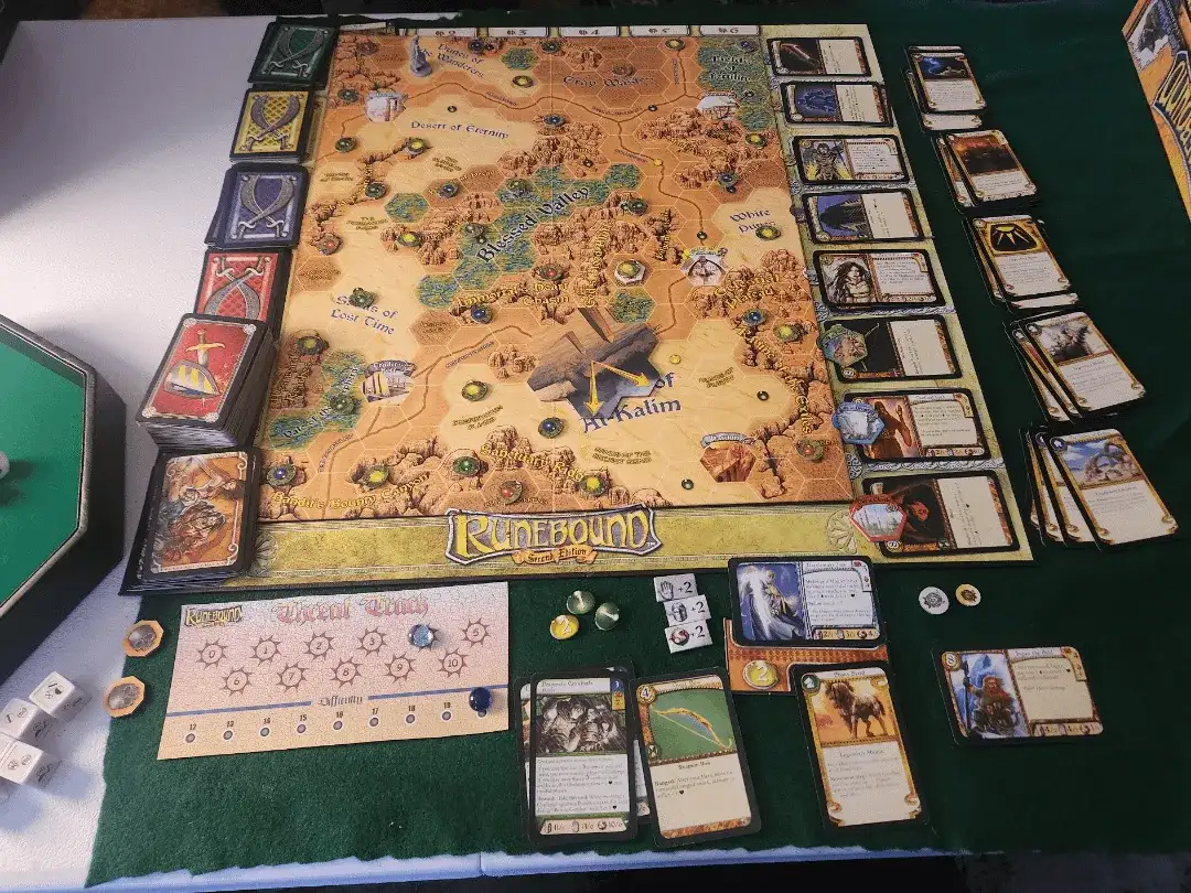 Runebound Piaski Al-Kalim: Czy warto kupić ten rzadki dodatek?