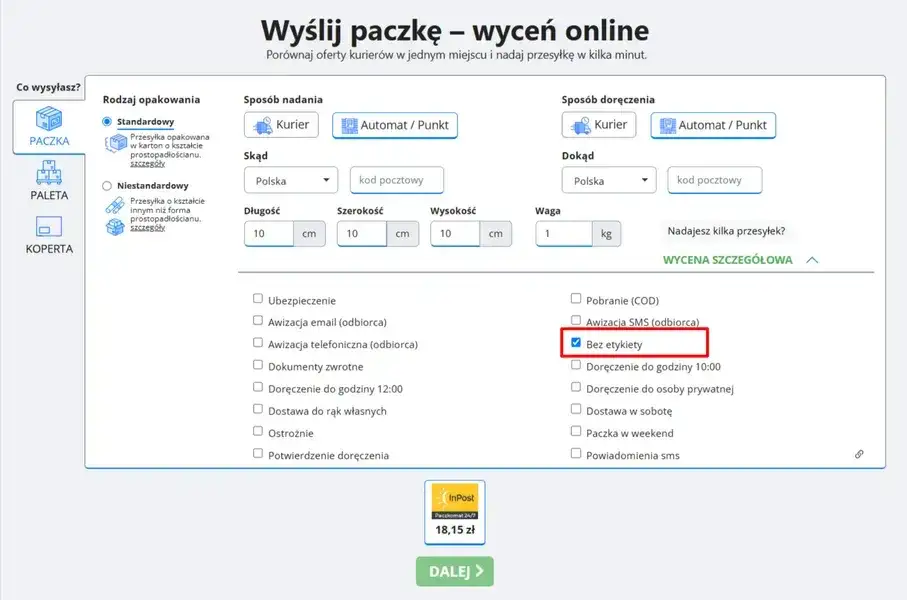 Jak nadać paczkę InPost? Krok po kroku, bez etykiety, bez błędów.