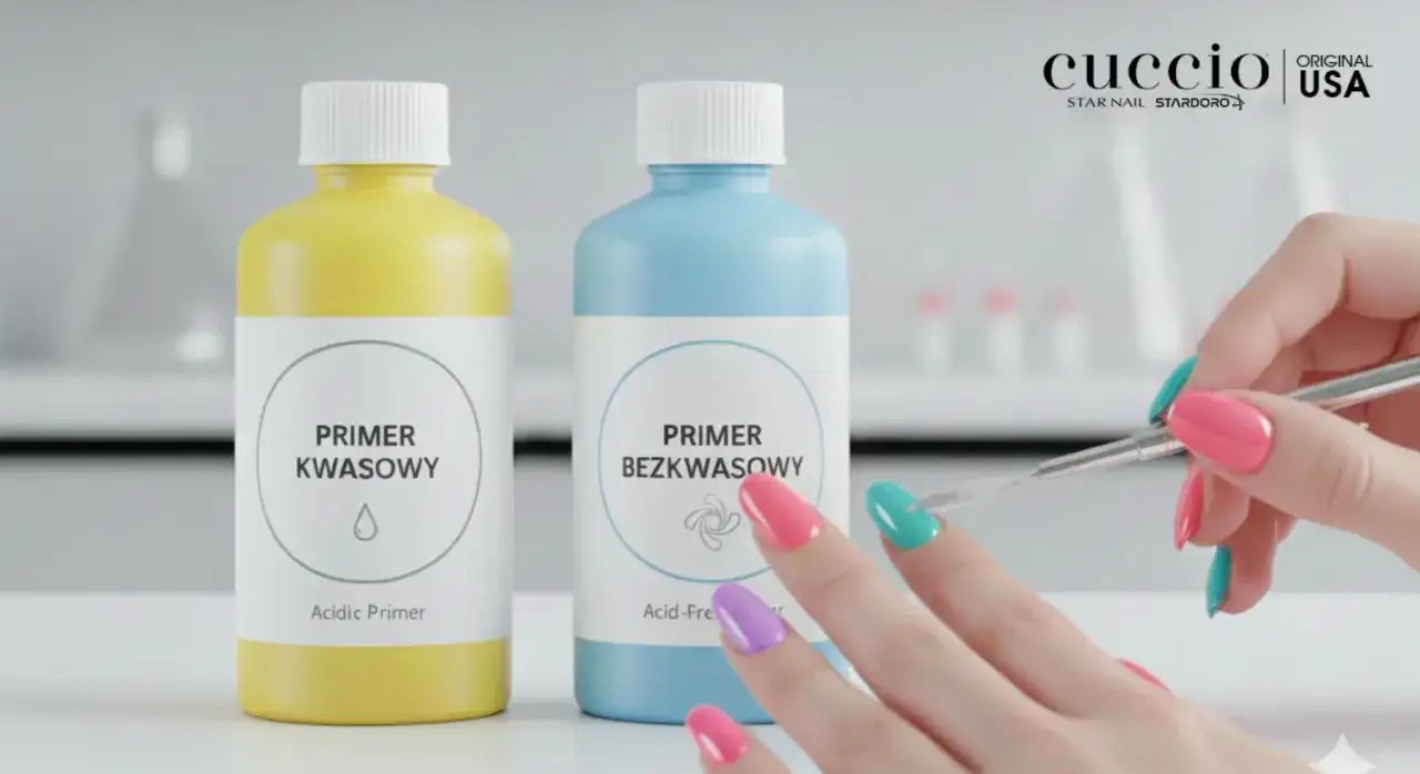 Primer do paznokci: Kwasowy czy bezkwasowy? Wybierz dla trwałości!