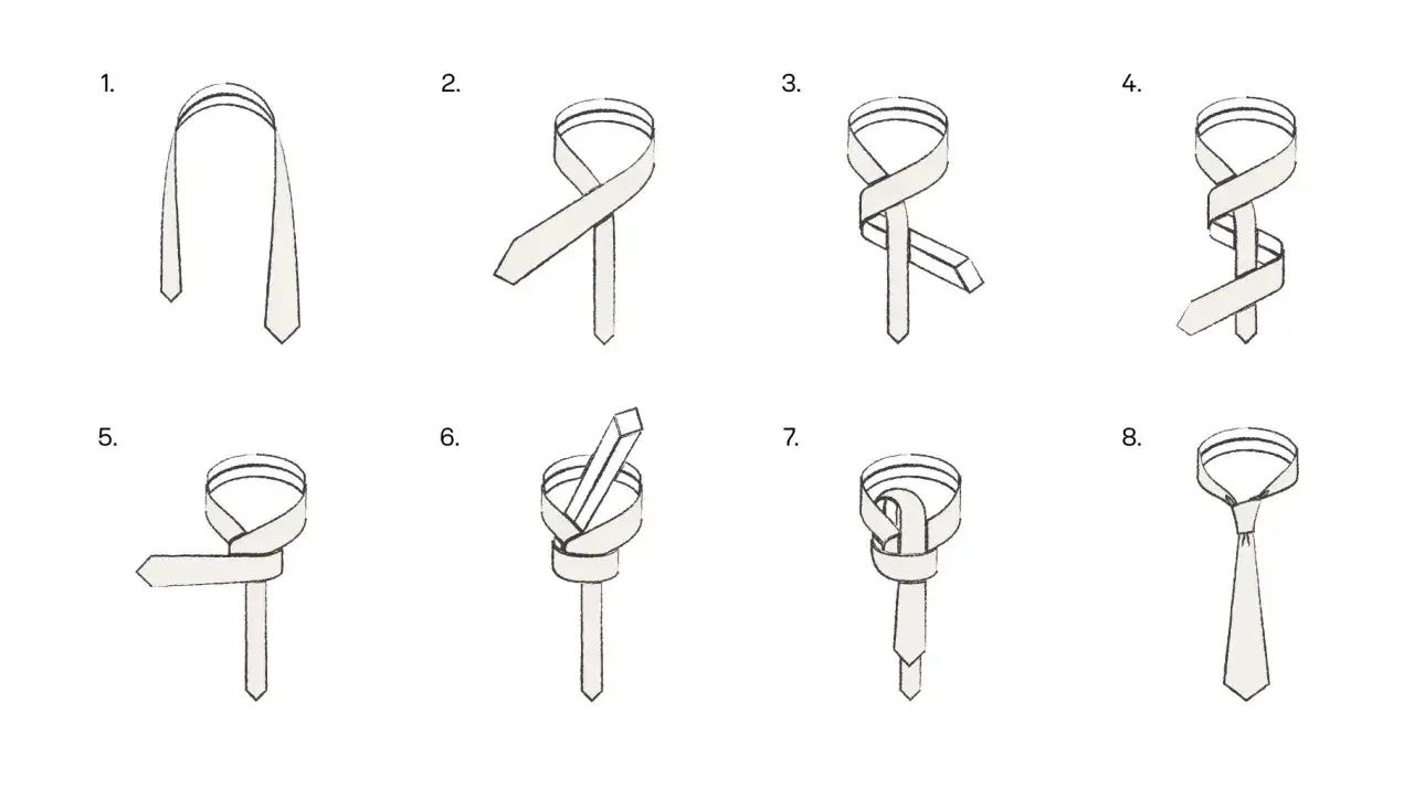 Jak zawiązać krawat śledź - 3 proste i sprawdzone sposoby wiązania