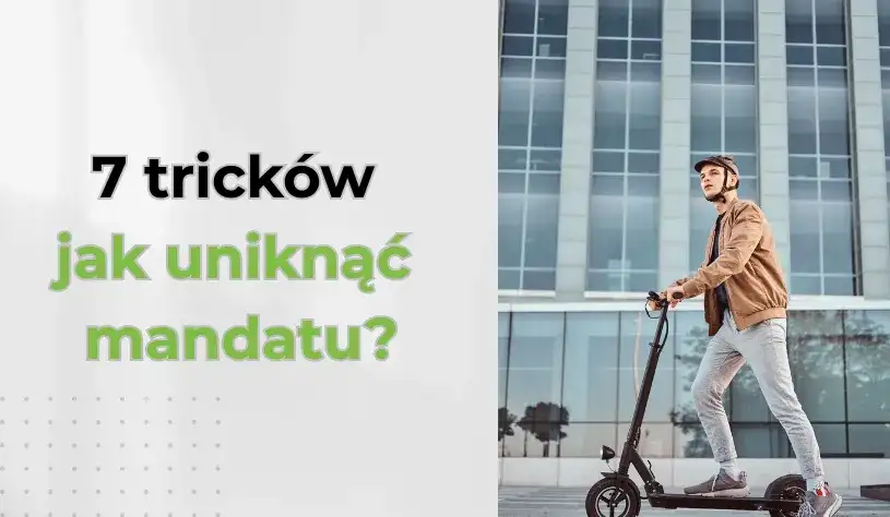 Hulajnoga elektryczna: Chodnik tylko w tych warunkach! Uniknij mandatu