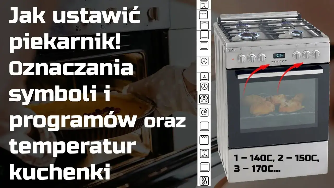 Piekarnik co oznaczają symbole? Odkryj tajemnice funkcji piekarnika