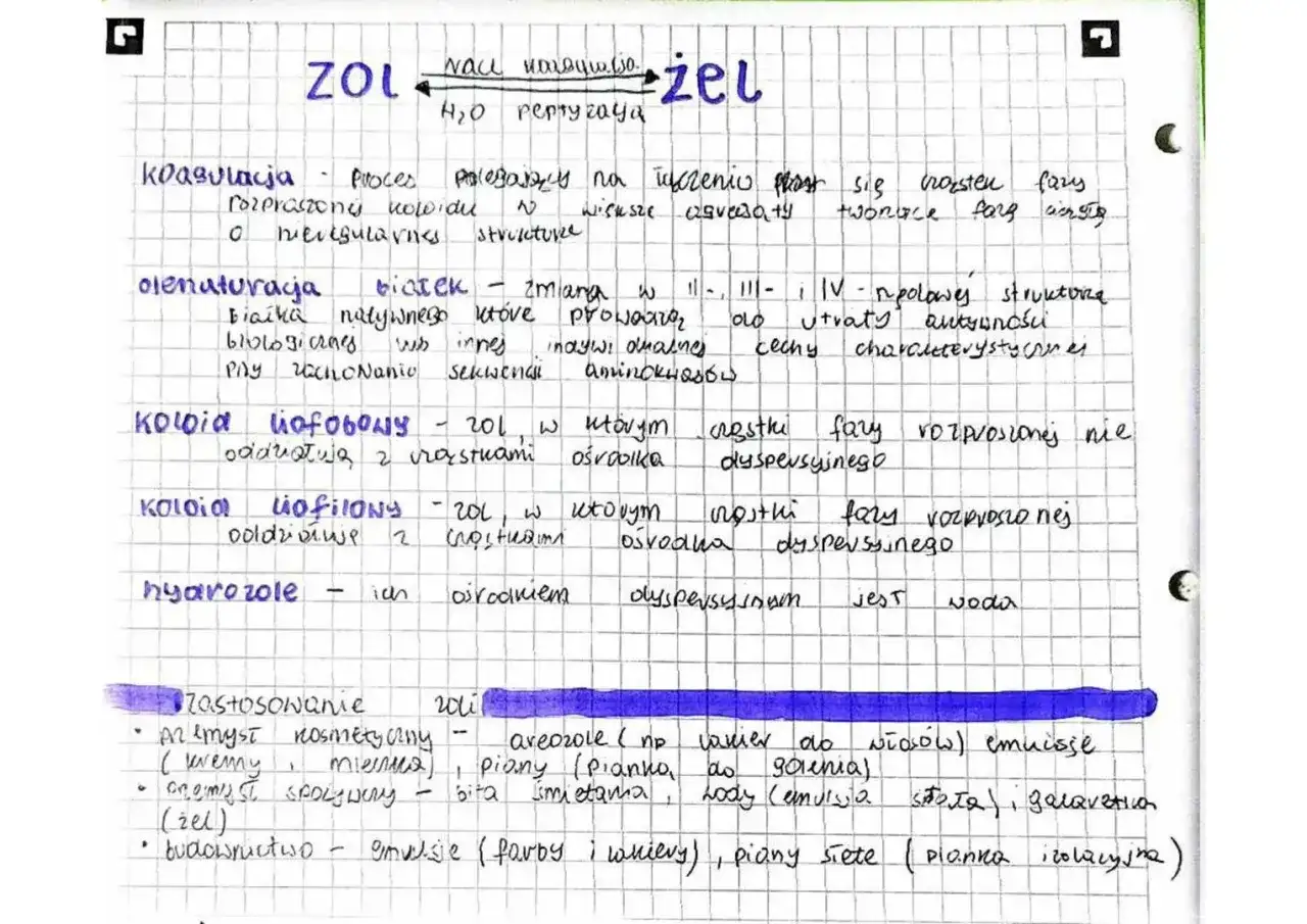 Zol w chemii: Od mleka po leki zrozum układy koloidalne