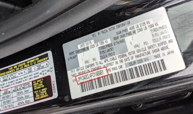 Sprawdzenie VIN Mazda za darmo - sprawdź VIN Mazda online