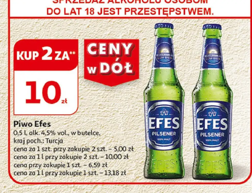 Gdzie kupić piwo Efes w Polsce? Sprawdź najlepsze miejsca i ceny