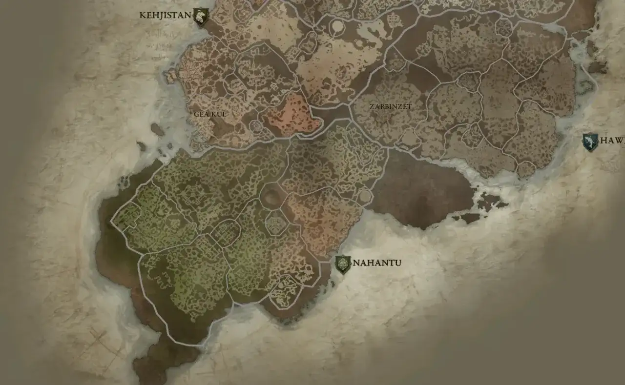 Mapa świata w Diablo 4 - co już wiemy o lokacjach?