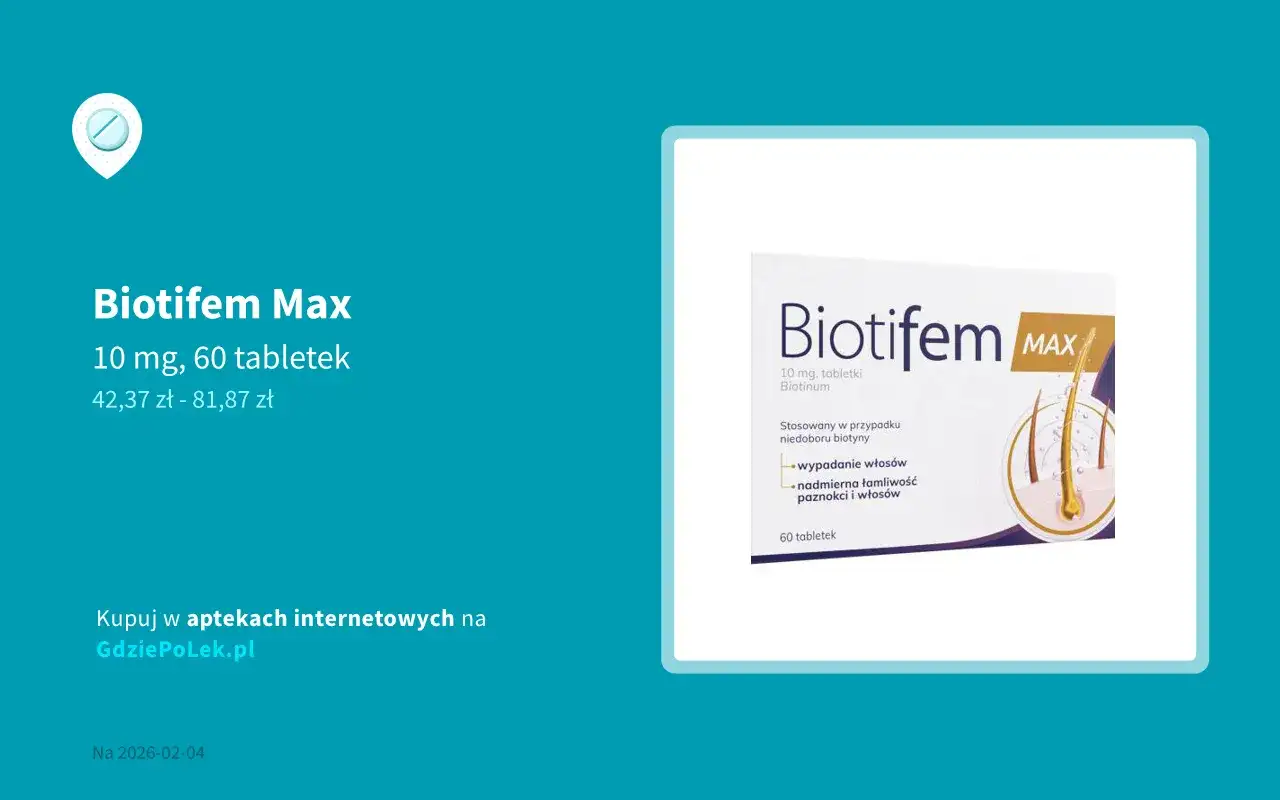 Biotifem Max to lek! Dlaczego to ważne dla Twojego zdrowia?