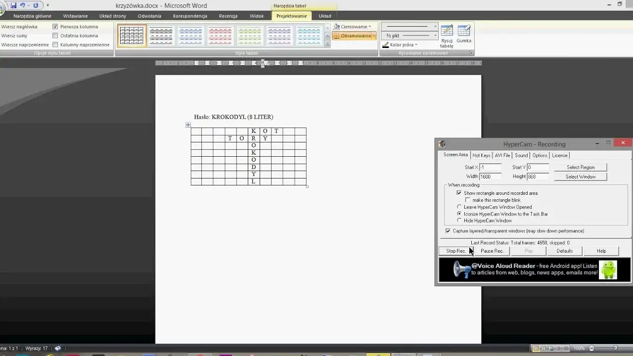 Jak szybko i sprawnie zrobić krzyżówkę w PowerPoint - 5 prostych kroków