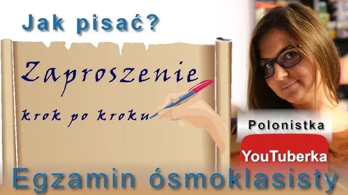 Jak napisać zaproszenie na egzamin ósmoklasisty? Zdobądź maks. punktów!