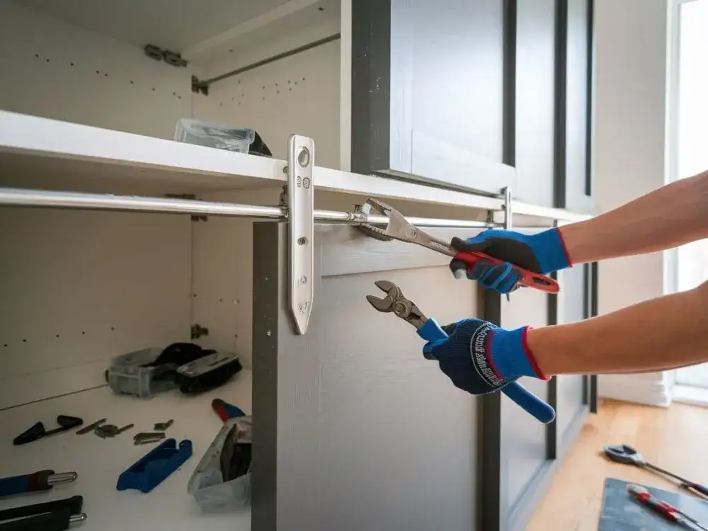 Jak zamontować rolki do szafy przesuwnej bez zbędnych problemów