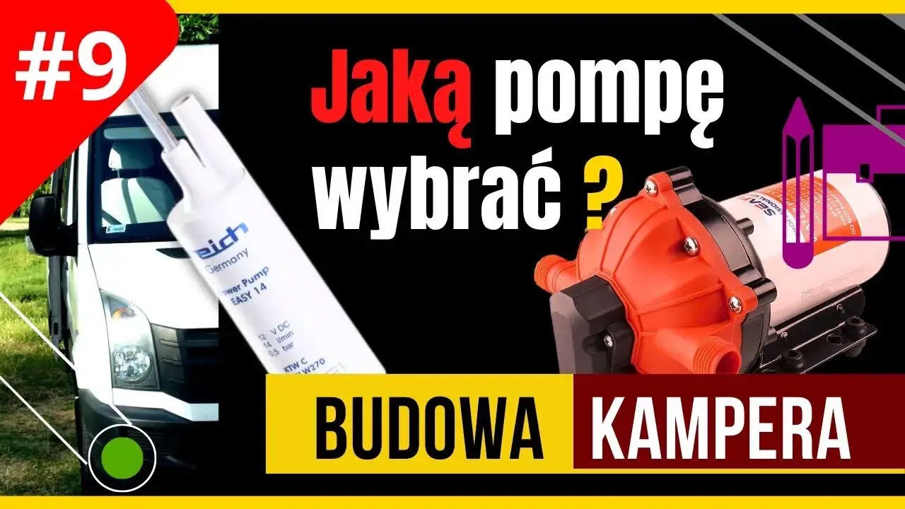 Kamper: Jaka pompa wody zapewni komfort jak w domu? Ekspert radzi