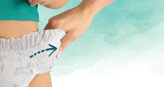 Pieluchomajtki Pampers: Pasek z tyłu i jego ważna rola w higienie