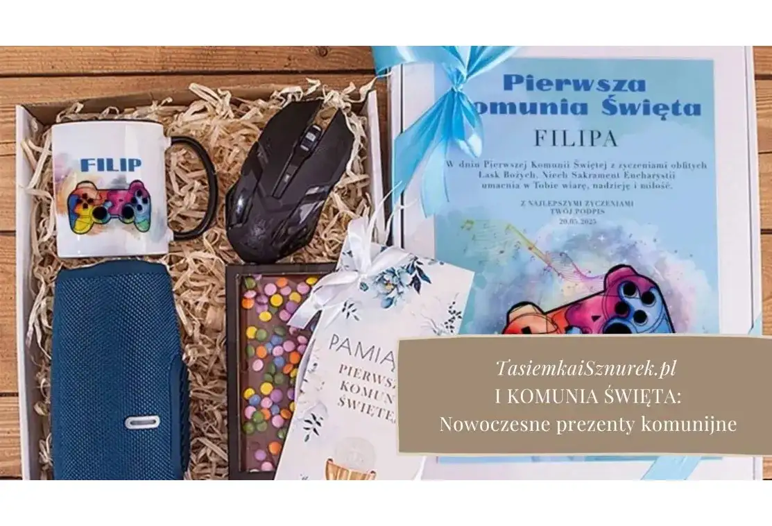 Prezenty na Komunię 2025: TOP pomysły, trendy i porady