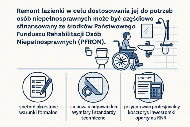 Dofinansowanie PFRON na remont łazienki: Poradnik krok po kroku