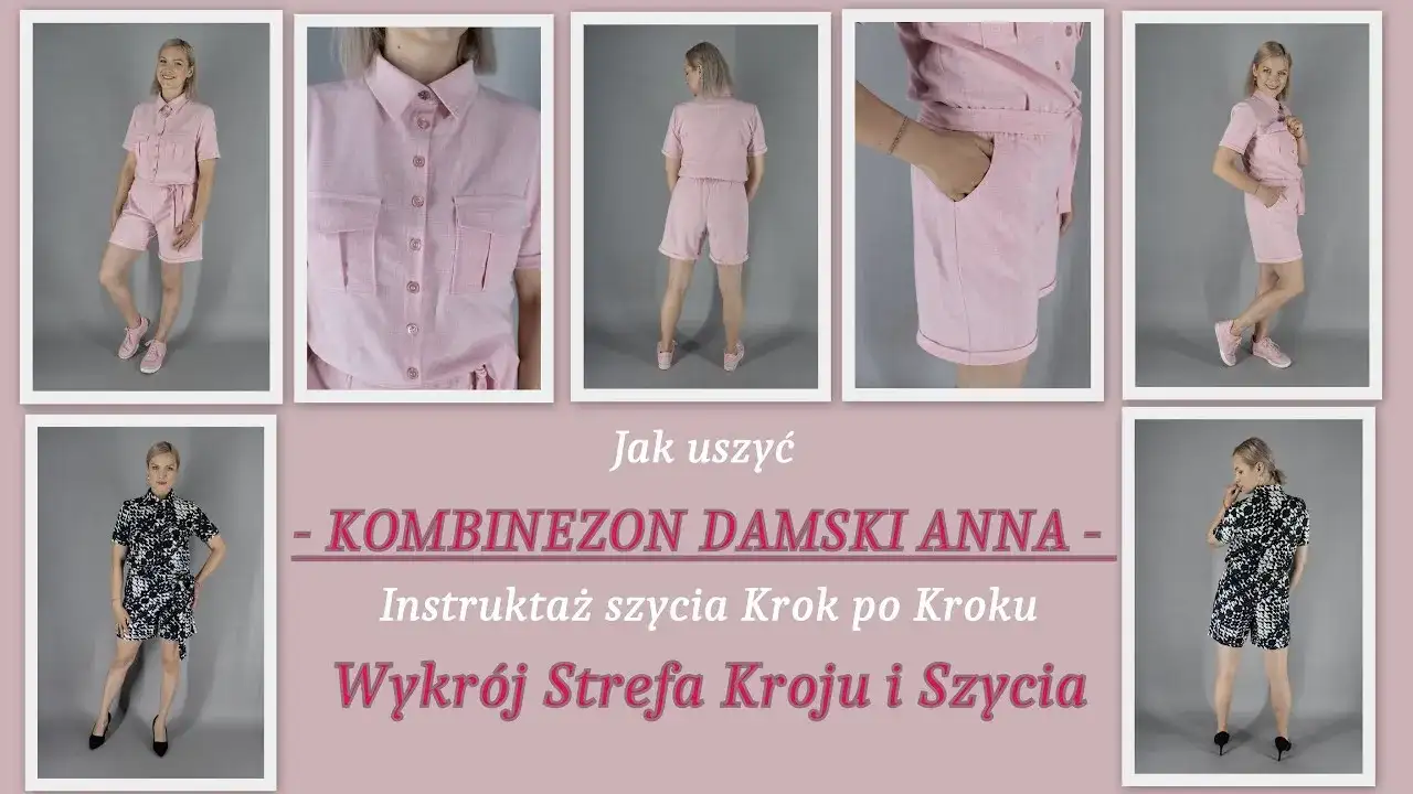 Jak uszyć kombinezon damski? Twój idealny fason krok po kroku.