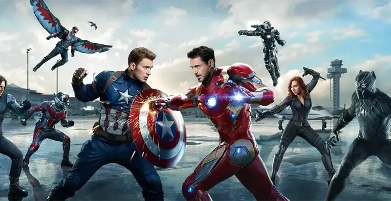 Konflikt Avengers w wojnie bohaterów - starcie najsilniejszych postaci