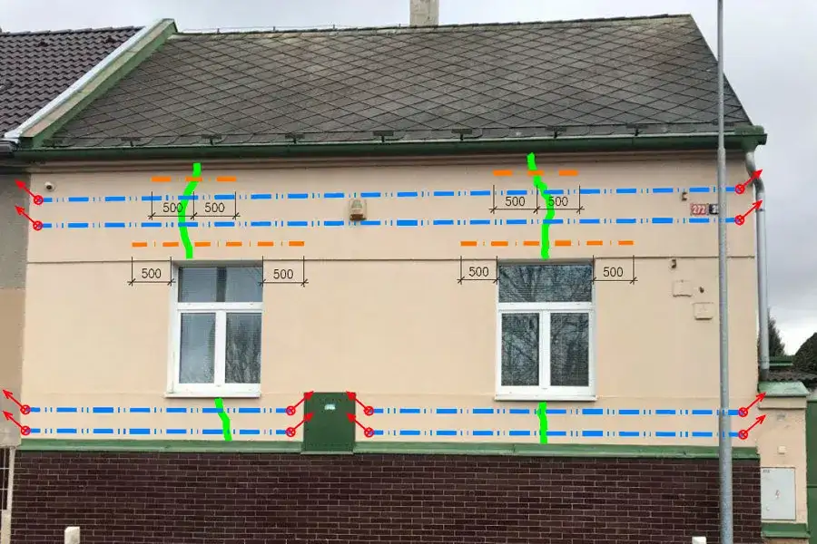 Klamrowanie budynku: Ile kosztuje i jak wzmocnić pękające ściany?