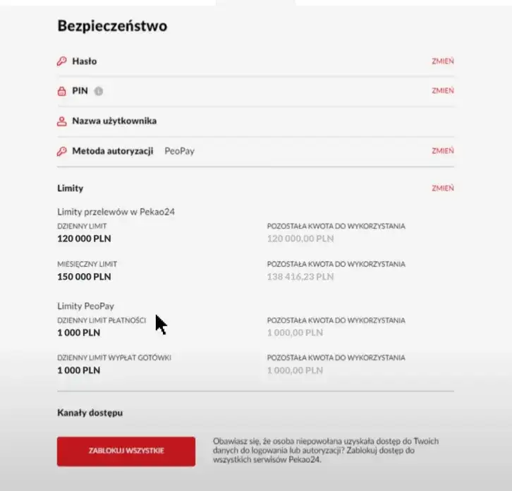 Pekao: Jak zmienić limit? PeoPay i Pekao24 pełny poradnik