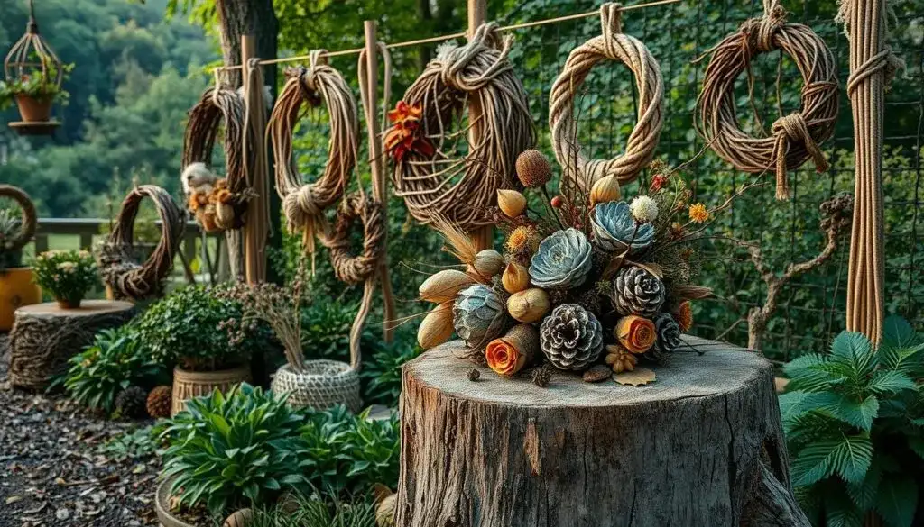 Jak ozdobić pień drzewa w ogrodzie: 7 kreatywnych pomysłów