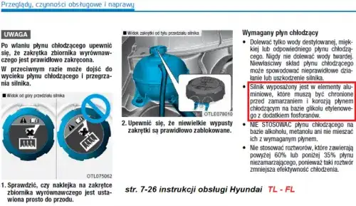 Jaki płyn do chłodnicy Hyundai Tucson? Uniknij kosztownych błędów