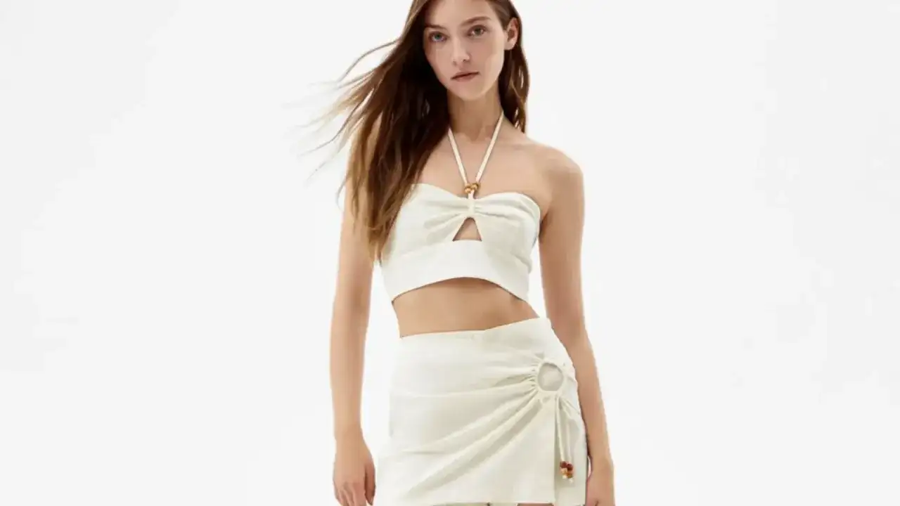 Falda blanca Bershka: ¿Cómo combinarla y lucirla impecable?