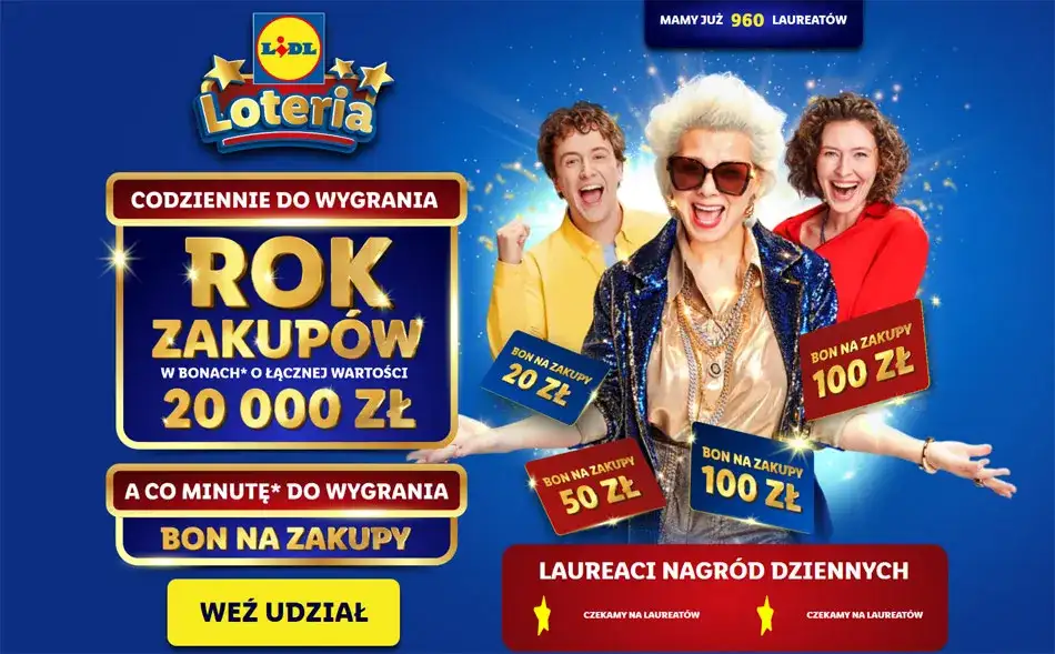 Loteria Lidl: Tak, ludzie wygrywają! Dowody i zasady RODO