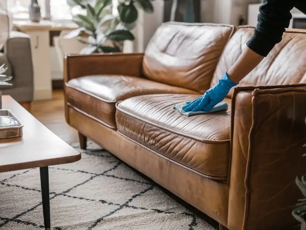 Jak skutecznie czyścić meble ze skóry naturalnej bez ryzyka uszkodzeń