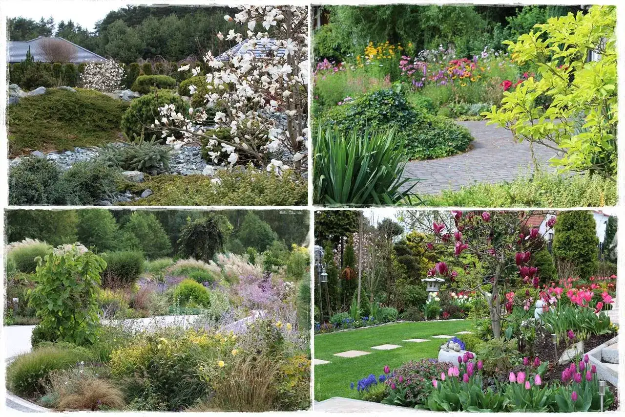 Co posadzić obok magnolii, aby stworzyć piękny cień w ogrodzie