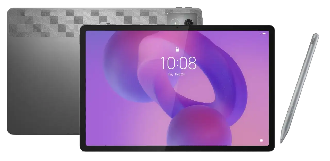 Szary tablet z rysikiem, idealny do gier. Czy na tablecie można grać w gry? Tak, ten model świetnie się do tego nadaje!