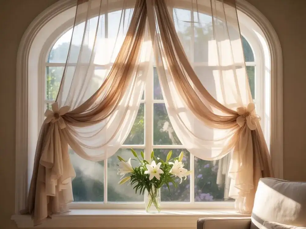 Ozdoby do firan jak zrobić: proste i tanie pomysły na dekoracje