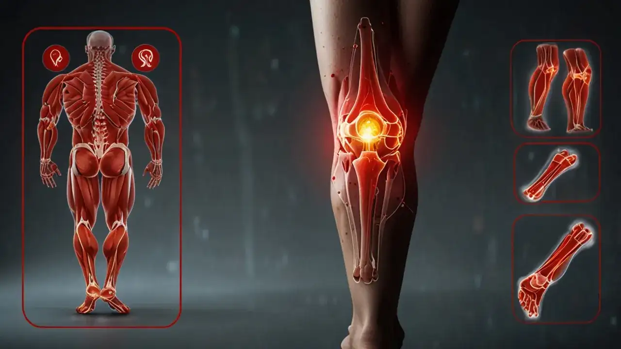 Przykurcz mięśnia czworogłowego uda: 5 objawów, które musisz znać